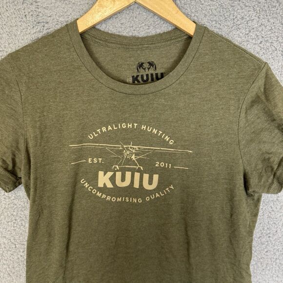 KUIU Shirt Womens L Green Ultralight Mountain Short Sleeve T-Shirt - Picture 2 of 7